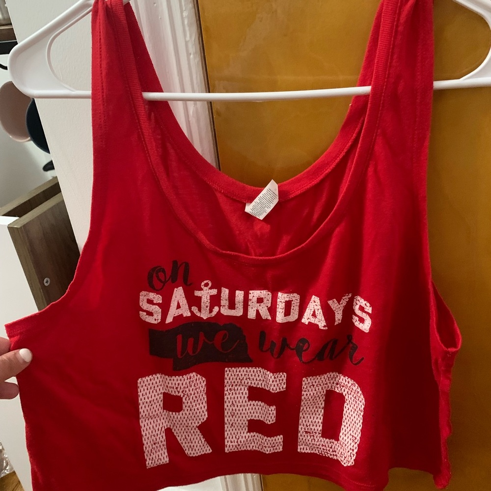 Red Tailgate Tank